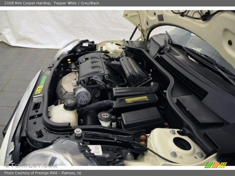 Pepper White / Grey/Black 2008 Mini Cooper Hardtop