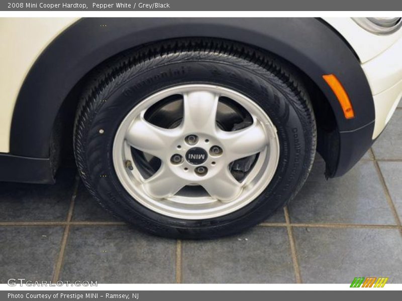 Pepper White / Grey/Black 2008 Mini Cooper Hardtop