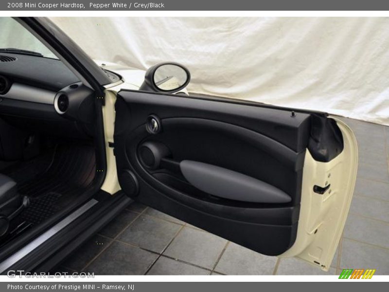 Pepper White / Grey/Black 2008 Mini Cooper Hardtop