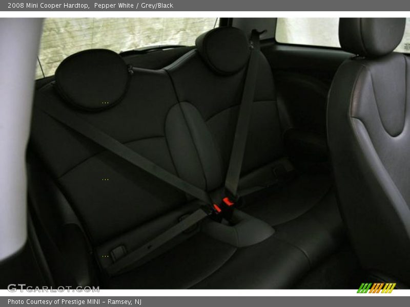 Pepper White / Grey/Black 2008 Mini Cooper Hardtop