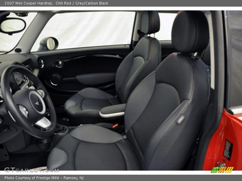 Chili Red / Grey/Carbon Black 2007 Mini Cooper Hardtop