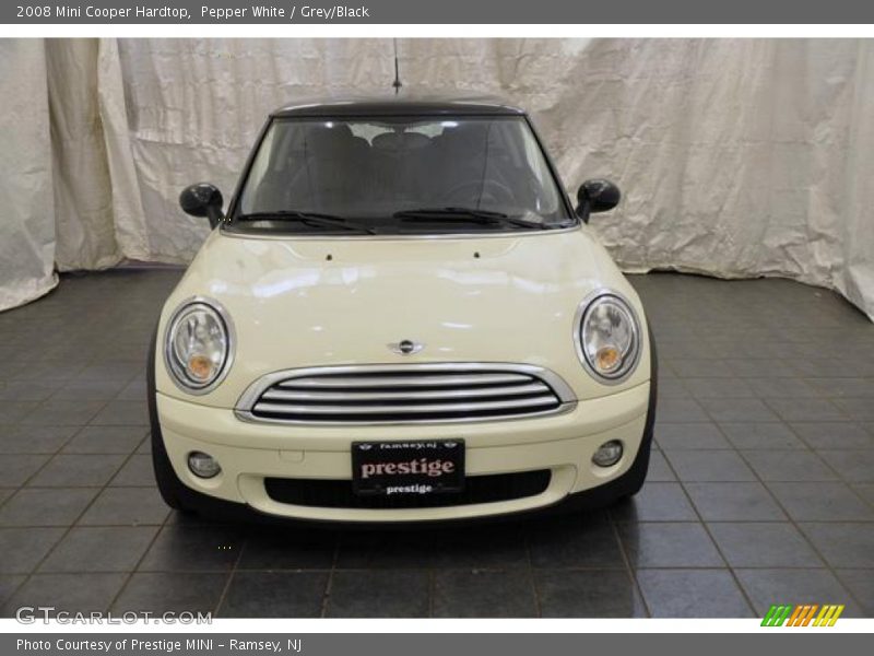 Pepper White / Grey/Black 2008 Mini Cooper Hardtop