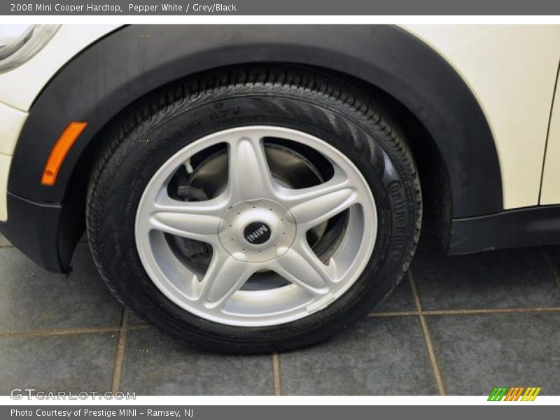 Pepper White / Grey/Black 2008 Mini Cooper Hardtop