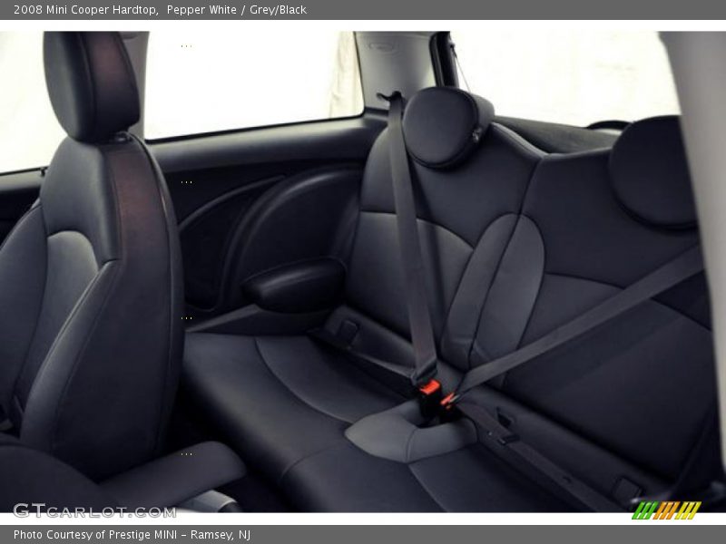 Pepper White / Grey/Black 2008 Mini Cooper Hardtop