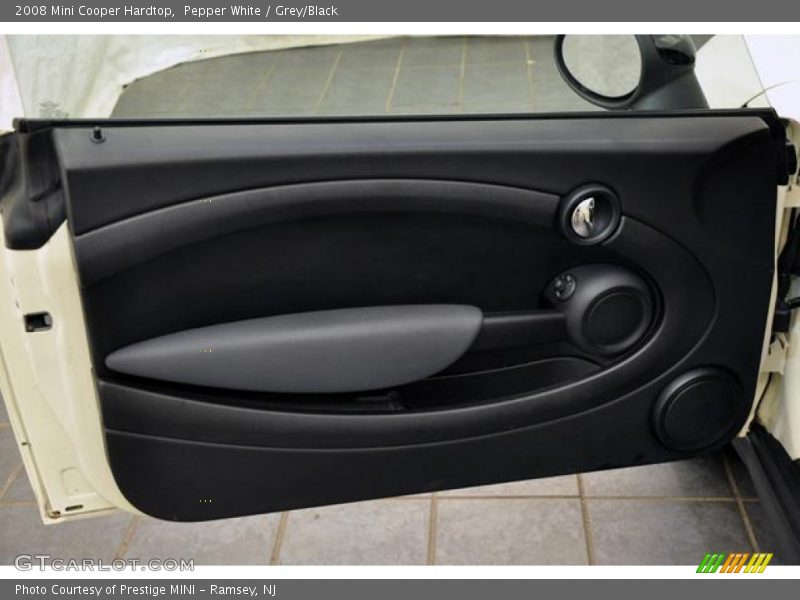 Pepper White / Grey/Black 2008 Mini Cooper Hardtop