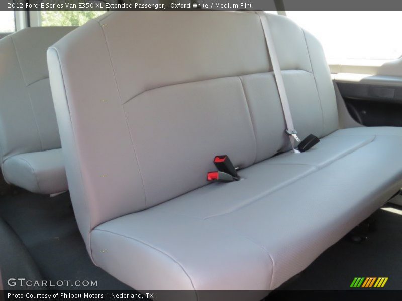 Oxford White / Medium Flint 2012 Ford E Series Van E350 XL Extended Passenger