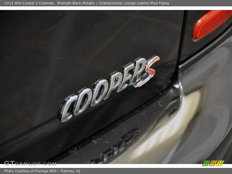Midnight Black Metallic / Championship Lounge Leather/Red Piping 2013 Mini Cooper S Clubman