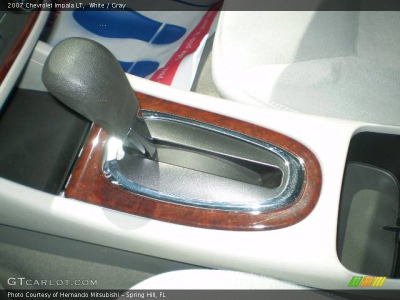White / Gray 2007 Chevrolet Impala LT