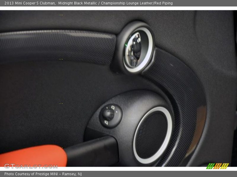 Midnight Black Metallic / Championship Lounge Leather/Red Piping 2013 Mini Cooper S Clubman
