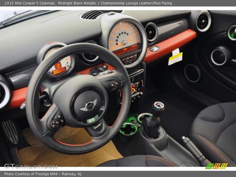 Dashboard of 2013 Cooper S Clubman