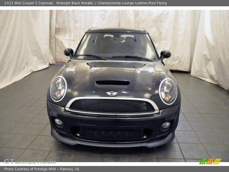 Midnight Black Metallic / Championship Lounge Leather/Red Piping 2013 Mini Cooper S Clubman