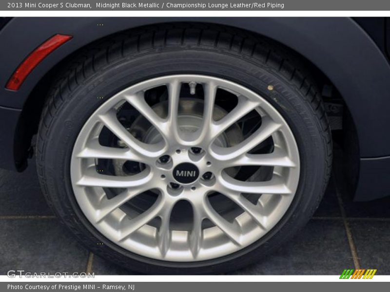 Midnight Black Metallic / Championship Lounge Leather/Red Piping 2013 Mini Cooper S Clubman