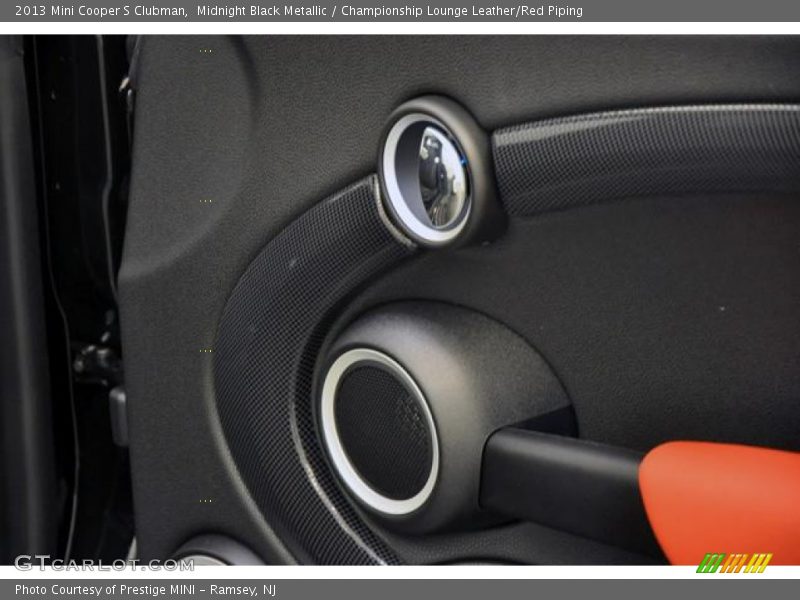 Midnight Black Metallic / Championship Lounge Leather/Red Piping 2013 Mini Cooper S Clubman