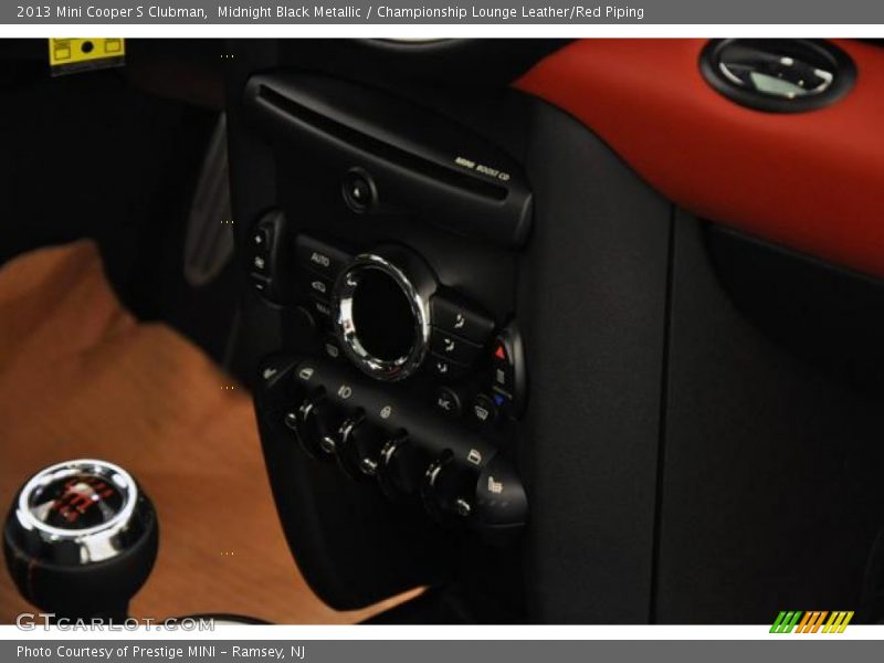 Midnight Black Metallic / Championship Lounge Leather/Red Piping 2013 Mini Cooper S Clubman