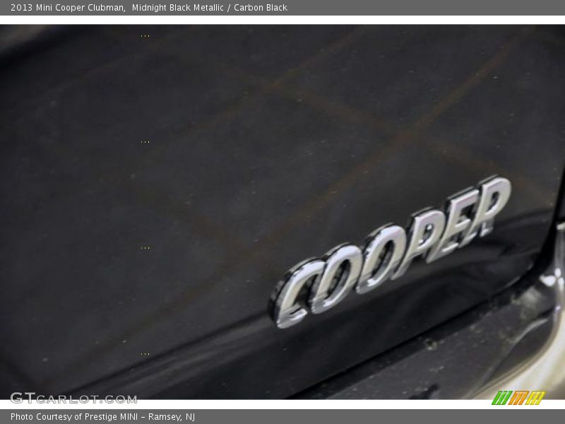 Midnight Black Metallic / Carbon Black 2013 Mini Cooper Clubman