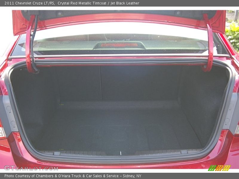 Crystal Red Metallic Tintcoat / Jet Black Leather 2011 Chevrolet Cruze LT/RS