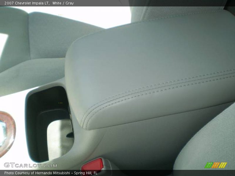White / Gray 2007 Chevrolet Impala LT