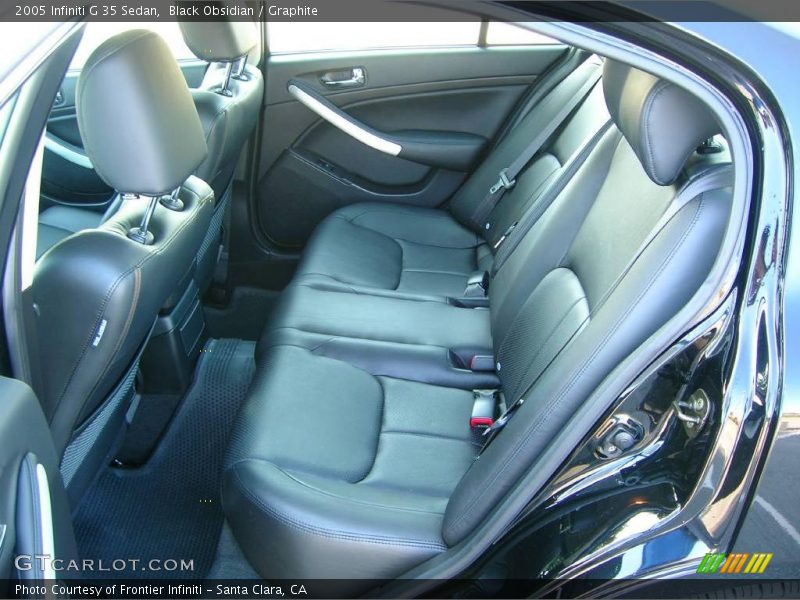 Black Obsidian / Graphite 2005 Infiniti G 35 Sedan