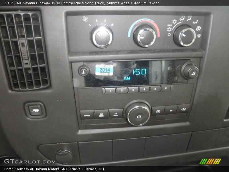 Summit White / Medium Pewter 2012 GMC Savana Cutaway 3500 Commercial Moving Truck
