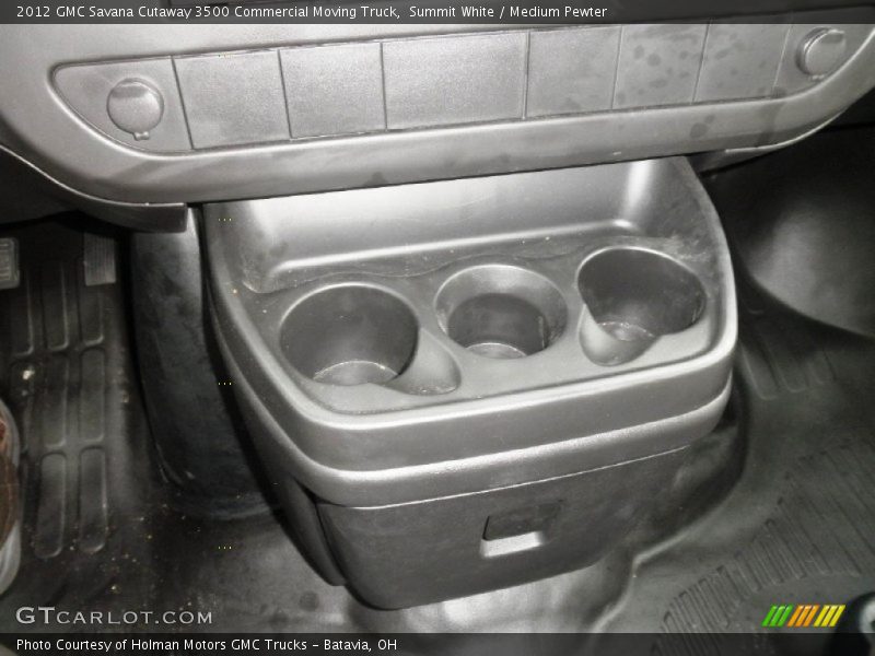 Summit White / Medium Pewter 2012 GMC Savana Cutaway 3500 Commercial Moving Truck