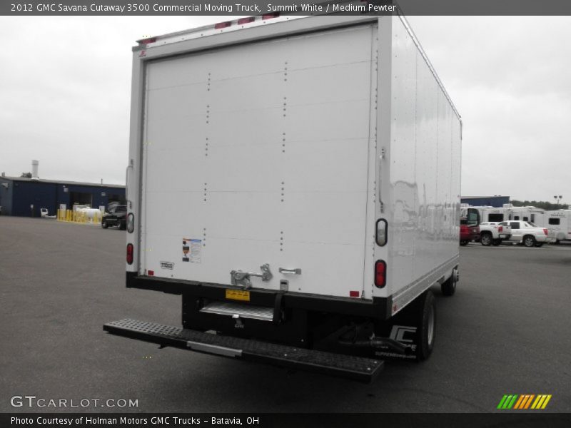 Summit White / Medium Pewter 2012 GMC Savana Cutaway 3500 Commercial Moving Truck
