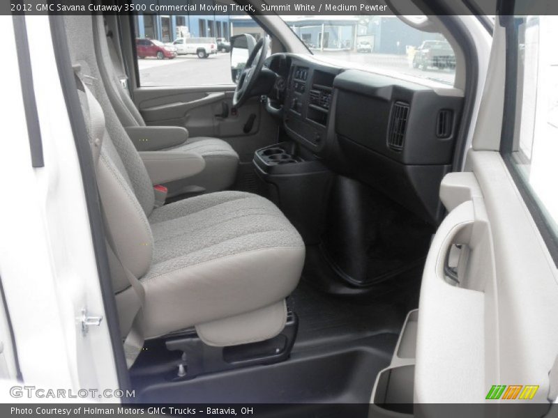 Summit White / Medium Pewter 2012 GMC Savana Cutaway 3500 Commercial Moving Truck
