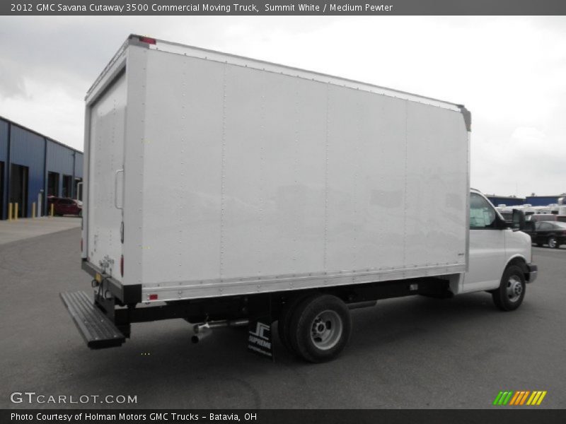 Summit White / Medium Pewter 2012 GMC Savana Cutaway 3500 Commercial Moving Truck