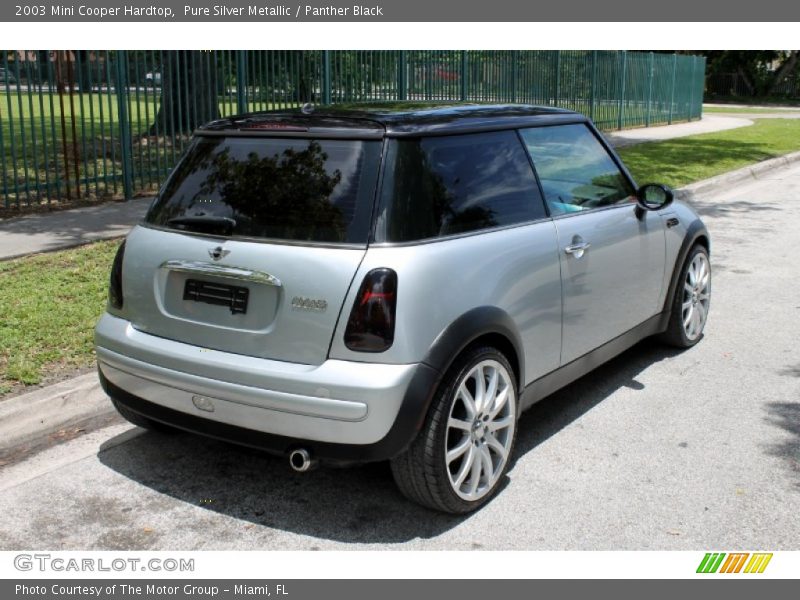 Pure Silver Metallic / Panther Black 2003 Mini Cooper Hardtop