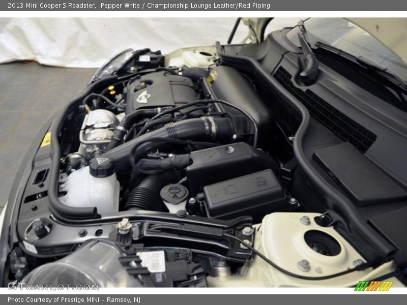  2013 Cooper S Roadster Engine - 1.6 Liter DI Twin-Scroll Turbocharged DOHC 16-Valve VVT 4 Cylinder