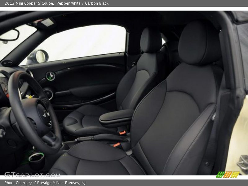  2013 Cooper S Coupe Carbon Black Interior