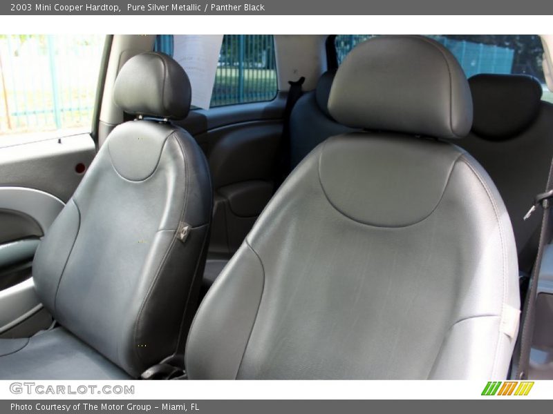 Pure Silver Metallic / Panther Black 2003 Mini Cooper Hardtop