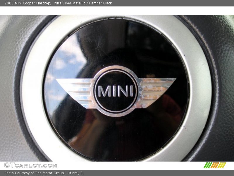 Pure Silver Metallic / Panther Black 2003 Mini Cooper Hardtop
