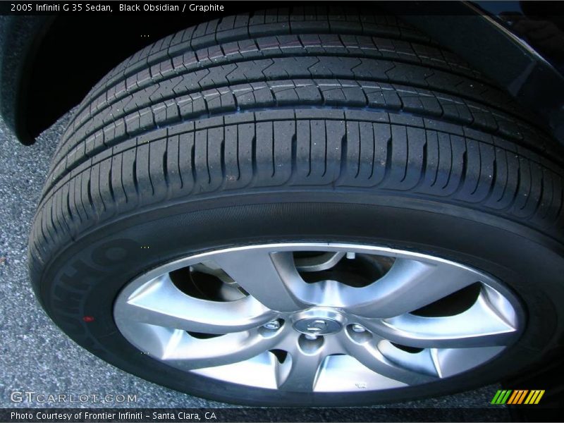 Black Obsidian / Graphite 2005 Infiniti G 35 Sedan