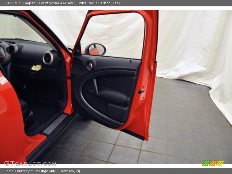 Pure Red / Carbon Black 2012 Mini Cooper S Countryman All4 AWD