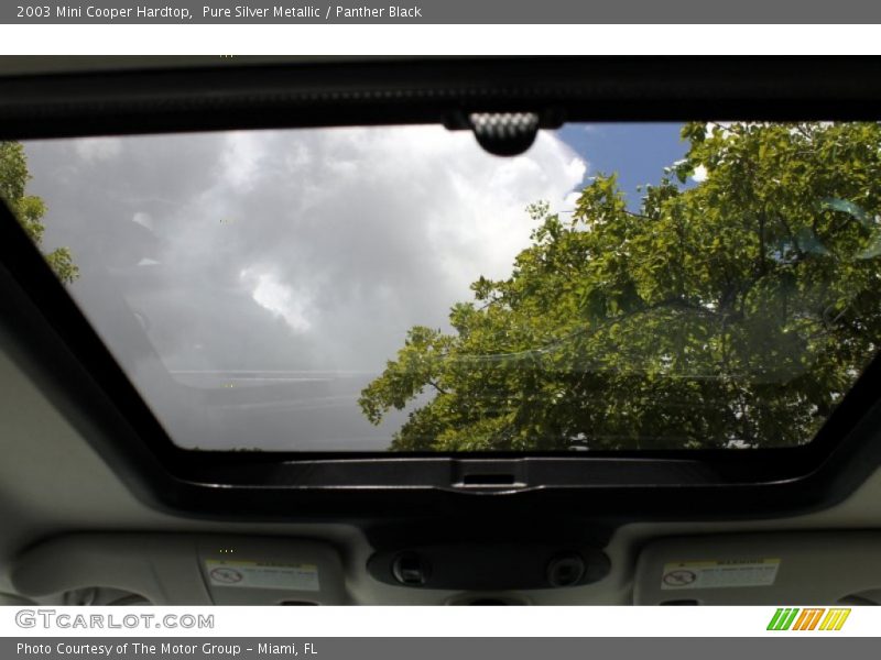 Pure Silver Metallic / Panther Black 2003 Mini Cooper Hardtop