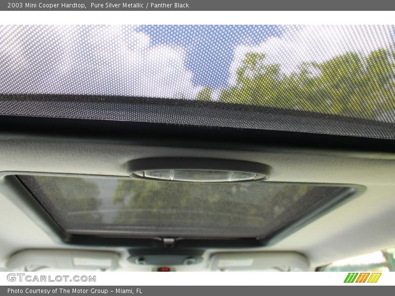 Pure Silver Metallic / Panther Black 2003 Mini Cooper Hardtop