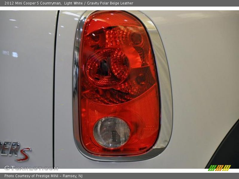 Light White / Gravity Polar Beige Leather 2012 Mini Cooper S Countryman