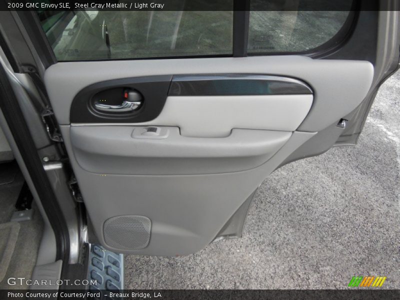 Steel Gray Metallic / Light Gray 2009 GMC Envoy SLE