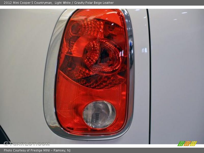 Light White / Gravity Polar Beige Leather 2012 Mini Cooper S Countryman