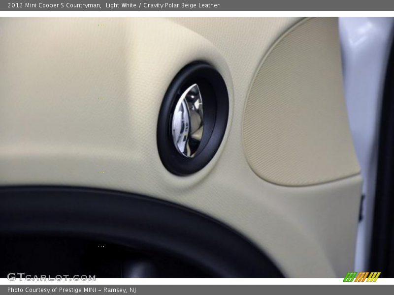 Light White / Gravity Polar Beige Leather 2012 Mini Cooper S Countryman
