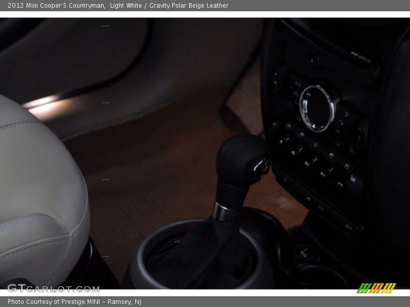 Light White / Gravity Polar Beige Leather 2012 Mini Cooper S Countryman