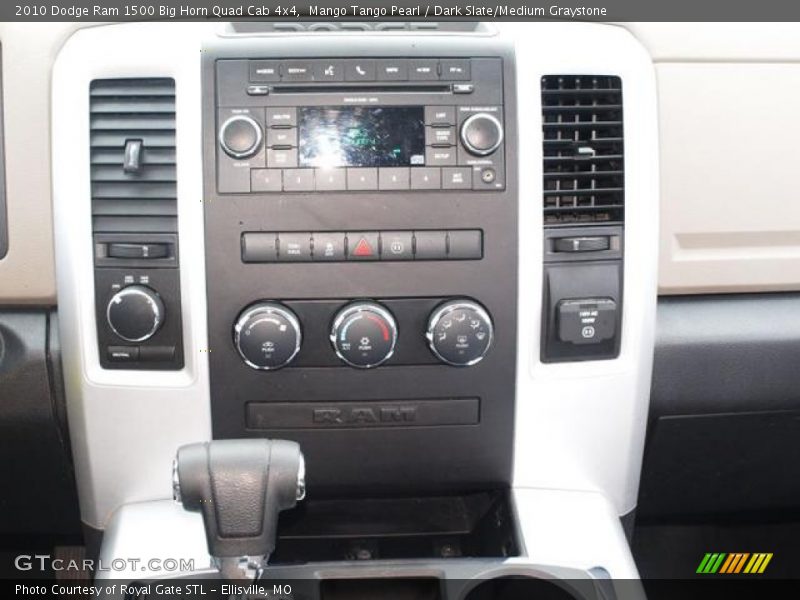 Mango Tango Pearl / Dark Slate/Medium Graystone 2010 Dodge Ram 1500 Big Horn Quad Cab 4x4