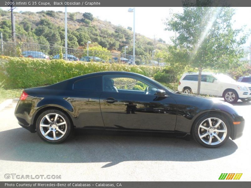 Black Obsidian / Graphite 2006 Infiniti G 35 Coupe