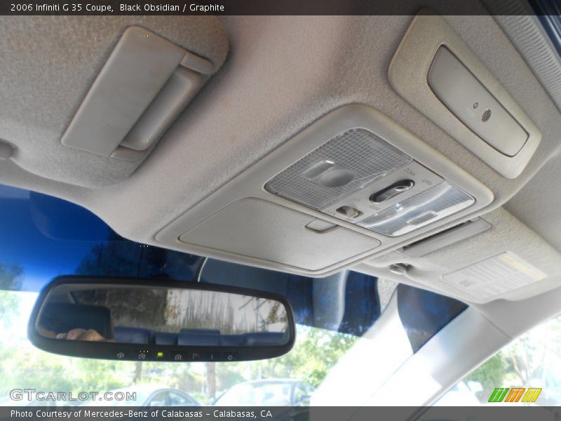 Black Obsidian / Graphite 2006 Infiniti G 35 Coupe