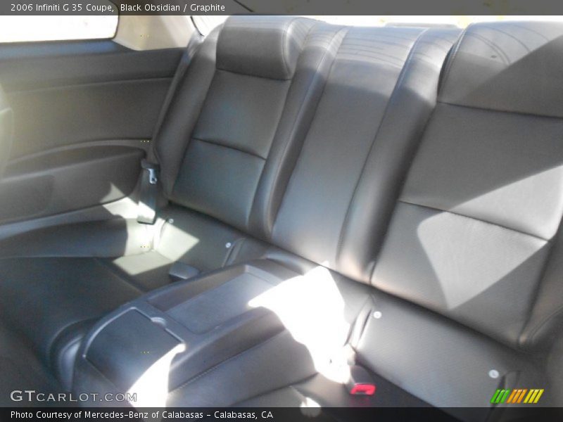 Black Obsidian / Graphite 2006 Infiniti G 35 Coupe