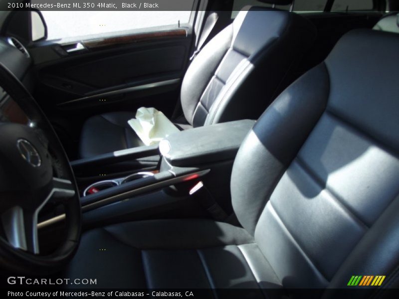 Black / Black 2010 Mercedes-Benz ML 350 4Matic