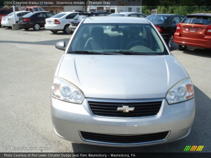 Silverstone Metallic / Titanium Gray 2006 Chevrolet Malibu LS Sedan