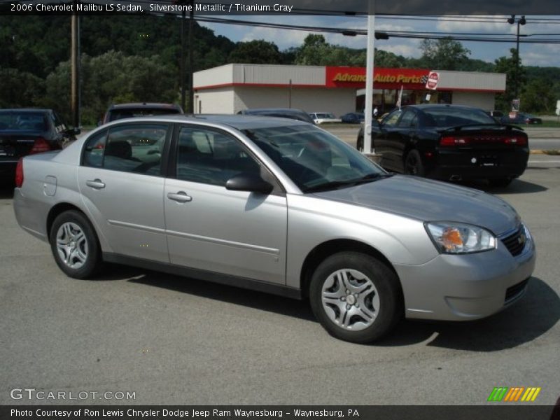 Silverstone Metallic / Titanium Gray 2006 Chevrolet Malibu LS Sedan