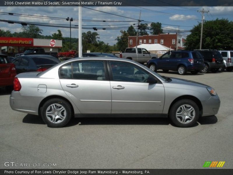 Silverstone Metallic / Titanium Gray 2006 Chevrolet Malibu LS Sedan