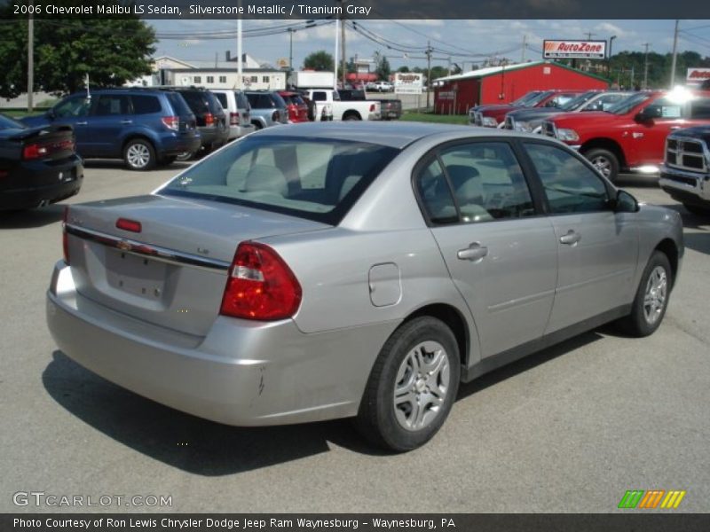 Silverstone Metallic / Titanium Gray 2006 Chevrolet Malibu LS Sedan